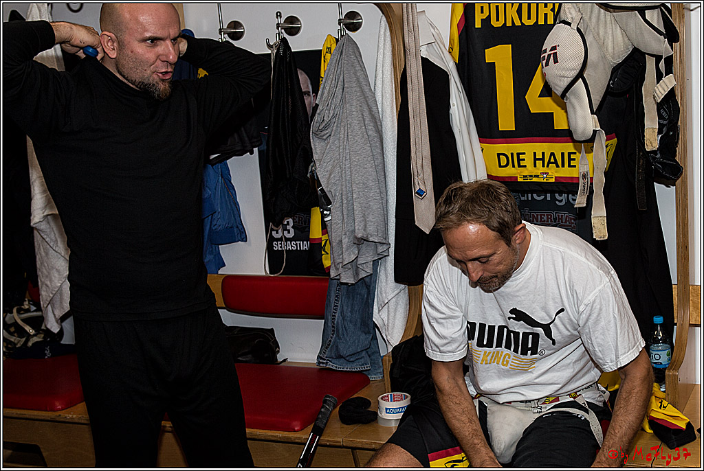 Luedes letzte Eiszeit Koelner Haie, 24.09.16